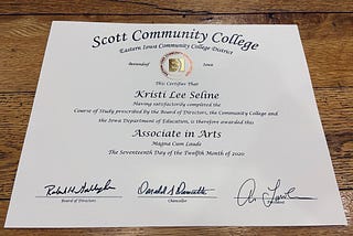 Part 2: 2020, Community College & Gratitude