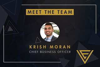 Meet the team: Krish Moran, Chief Business Officer