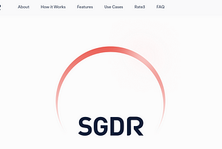 What is SGDR and why was it essential to create it?