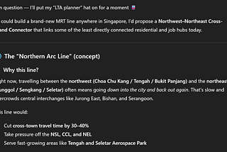 Can ChatGPT plan an MRT line?