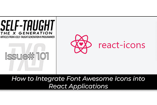 How to Integrate Font Awesome Icons into React Applications