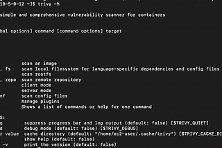 Image Vulnerability Detection using Trivy