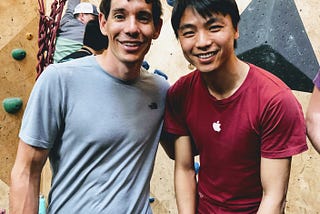 Bouldering with Alex Honnold