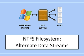 NTFS Filesystem: Alternate Data Stream (ADS)