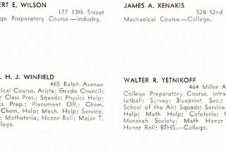 Bob Wilson’s High School Graduation Photo- 3 Tales, 1 Photo