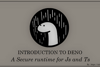 Introduction to Deno.