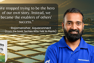 How Focusing on the Wrong Customer Changed Everything for Rajamanohar, Aquaconnect