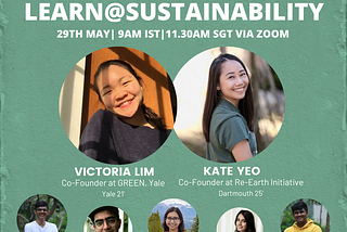 @globe.uplift “Learn@Sustainability” with Kate Yeo & Victoria Lim