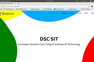 The adventure called Developer Students Club