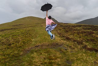 Sometimes You Need to Leave Your Comfort Behind and Walk Into the Rain
