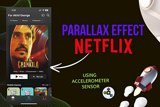 Parallax Effect Using Accelerometer In Flutter