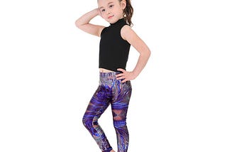 Seek Best Online Store for Peacock Feather Leggings