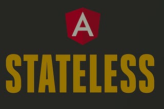 Stateless standalone components in Angular