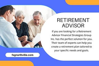 Retirement Advisor Northville