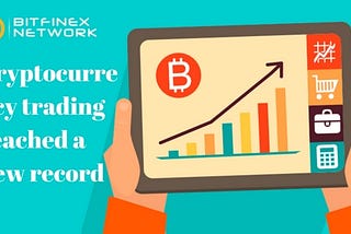 Cryptocurrency trading reached a new record over the weekend that’s higher than volumes on some US…