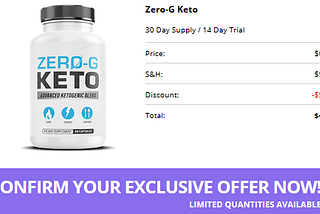 Zero G Keto Review | Before Buying 7 Things You Must Need To Know