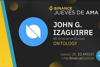 Ontology AMA — BinanceSapnish