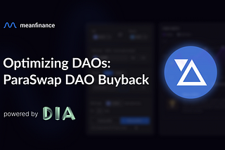 Optimizing DAOs: The ParaSwap DAO Buyback Approach