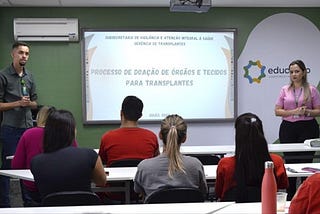 Secretaria de Estado de Goiás (SES-GO) palestra sobre doação de órgãos no Hospital Estadual do Centro-Norte Goiano (HCN), unidade gerida pelo Instituto de Medicina, Estudos e Desenvolvimento (IMED)