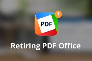 Farewell to PDF Office