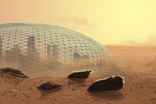 Earthville on Mars