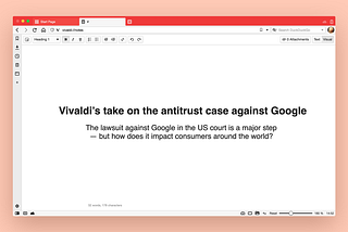 How does the antitrust case against Google impact consumers around the world?