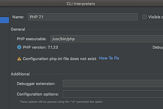 IntelliJ IDE 執行PHP專案