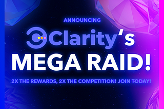 Clarity DAO Updates: September MEGA Raid and Ongoing Governance Actions