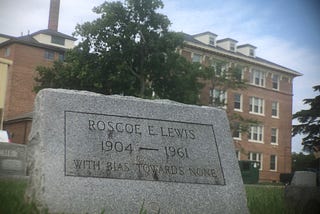 Roscoe Lewis and an Early Edition of Black History