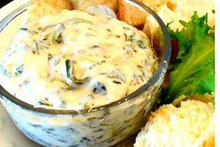 Appetizers and Snacks — Spinach Dip — Artichoke & Spinach Dip Restaurant Style