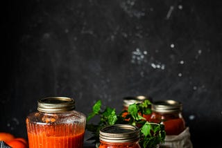 Photo of tomato sauce.