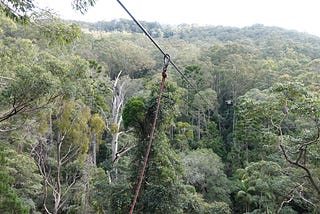 Toeing The Zipline