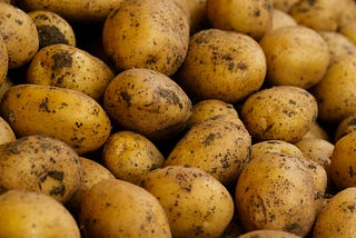 They found five pounds of boiled potatoes inside of her body.