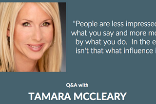 B2B Social Media Influencers: A Conversation with Tamara McClearly