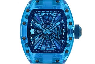blue sapphire richard mille watch