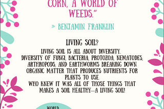 Devi’s World Soil Day 2020 Poster