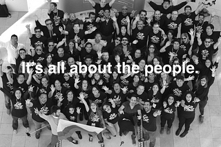 It’s all about the people