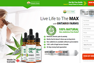 Ontario Farms CBD Canada Reviews Pain Relief # Price & Where To Buy ?