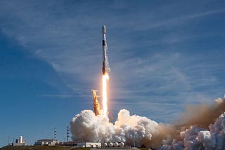 A SpaceX Falcon 9 Rocket Sets New Reusability Record