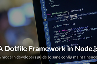 A Dotfile Framework in Node.js