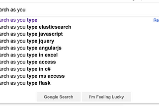 Elasticsearch: Building AutoComplete functionality