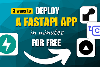 Deploying a FastAPI Service in minutes, for Free : Vercel, Choreo, and Render