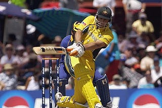 My role model is Adam Gilchrist, the former wicket-keeping batsman of Australia.