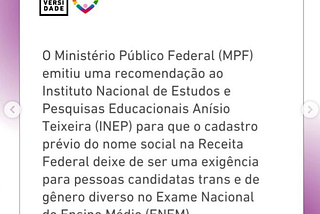 Inep sob pressão: exigência de cadastro na Receita para uso de nome social no Enem 2025 preocupa…