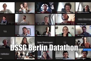 DSSG Datathon 2021: Organizing an online Datathon