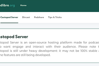 Castopod : un service d’hébergement de podcasts open source