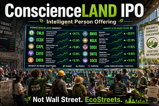 The ConscienceLAND IPO: An Intelligent Person Offering