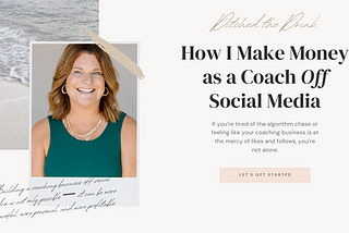 How I Make Money as a Coach Off Social Media
