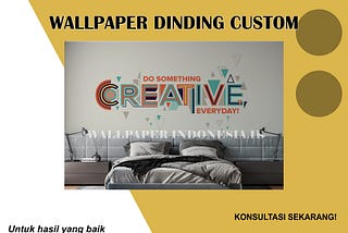 WALLPAPER DINDING CUSTOM