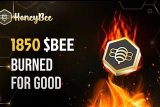 🔅BSC🔅
$BEE 4th Burn Announcement 🐝